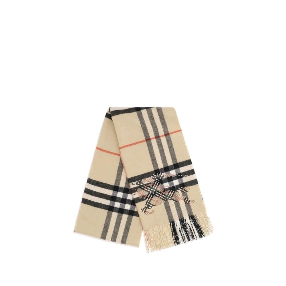 Burberry Nova Check Kaschmir Schal Beige | ELORÉ by Burberry