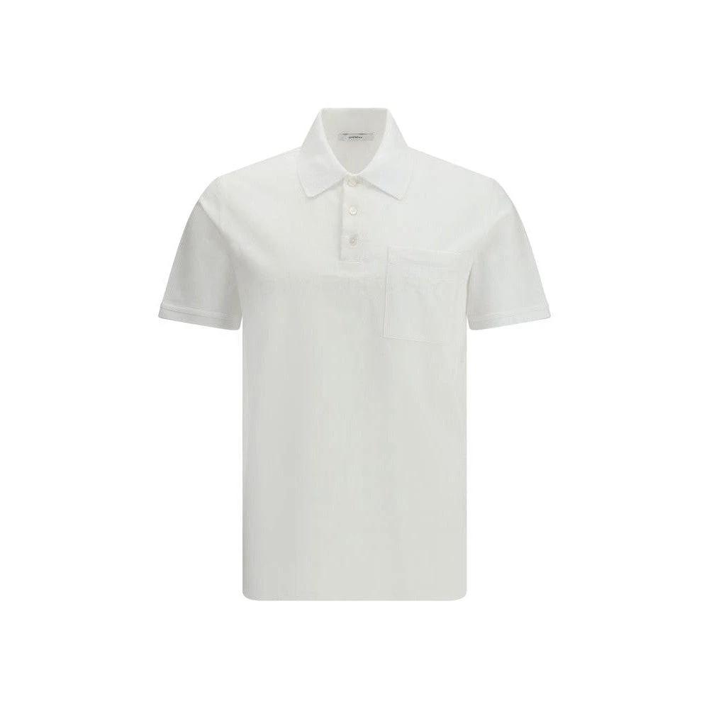 Givenchy Crest Polo Shirt Cotton Piqué Weiß | ELORÉ by Givenchy