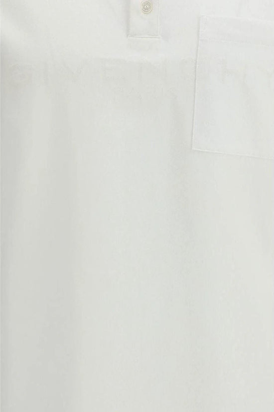 Givenchy Crest Polo Shirt Cotton Piqué Weiß | ELORÉ by Givenchy