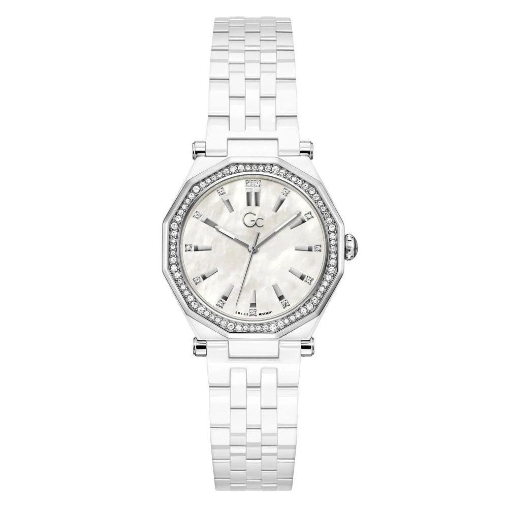 GC Damenuhr Diver Chic Keramik Grau Glänzend | ELORÉ by GC