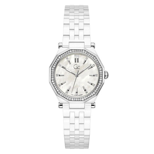 GC Damenuhr Diver Chic Keramik Grau Glänzend | ELORÉ by GC