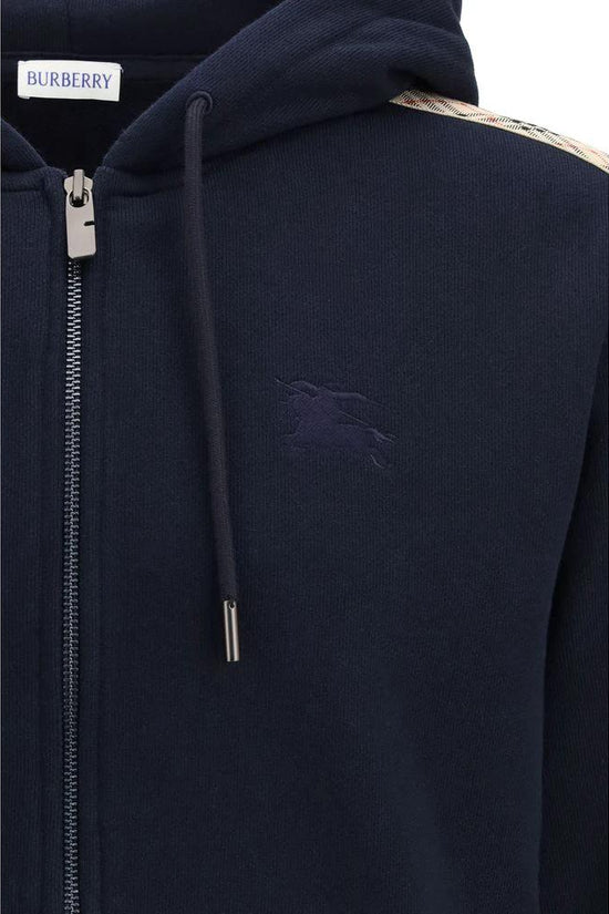 Burberry Blaues Baumwoll-Sweatshirt by Burberry