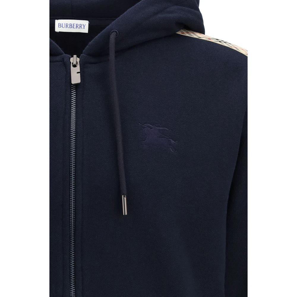Burberry Blaues Baumwoll-Sweatshirt by Burberry