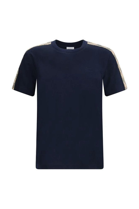 Burberry Blaues Baumwoll-T-Shirt by Burberry