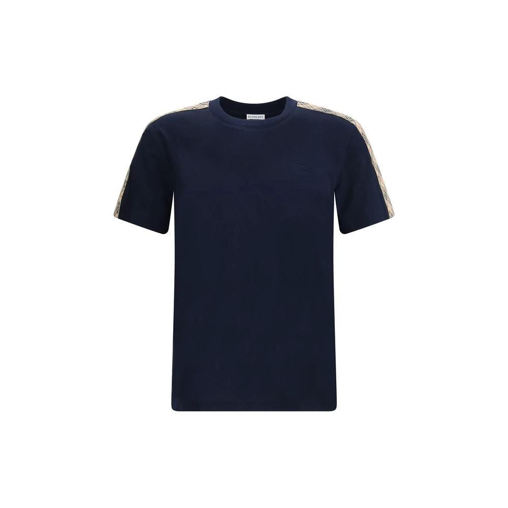 Burberry Blaues Baumwoll-T-Shirt by Burberry