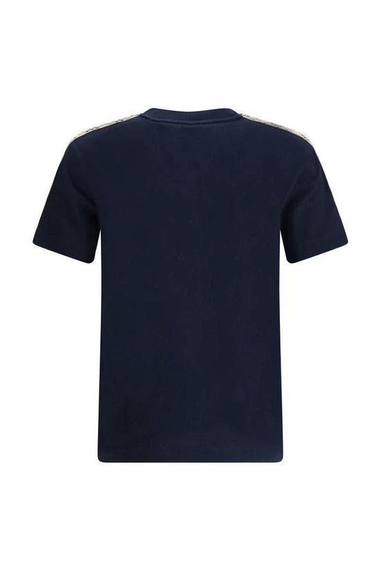 Burberry Blaues Baumwoll-T-Shirt by Burberry