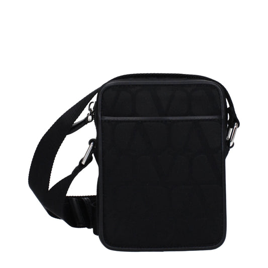 Valentino Garavani Schwarze Umhängetasche aus Stoff by Valentino Garavani