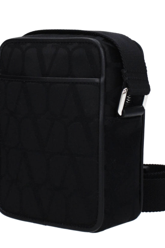 Valentino Garavani Schwarze Umhängetasche aus Stoff by Valentino Garavani