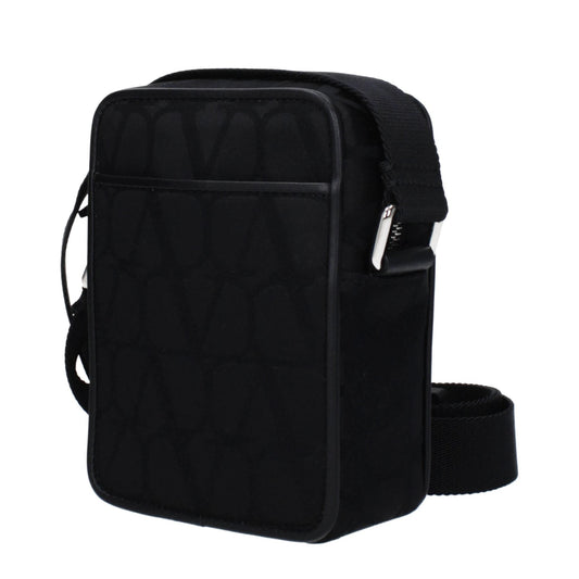 Valentino Garavani Schwarze Umhängetasche aus Stoff by Valentino Garavani