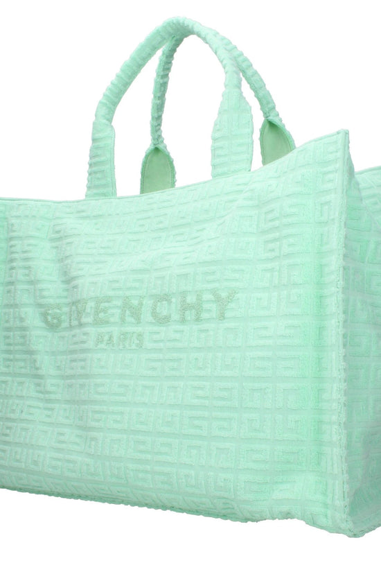 Givenchy Grüne Stoffhandtasche by Givenchy