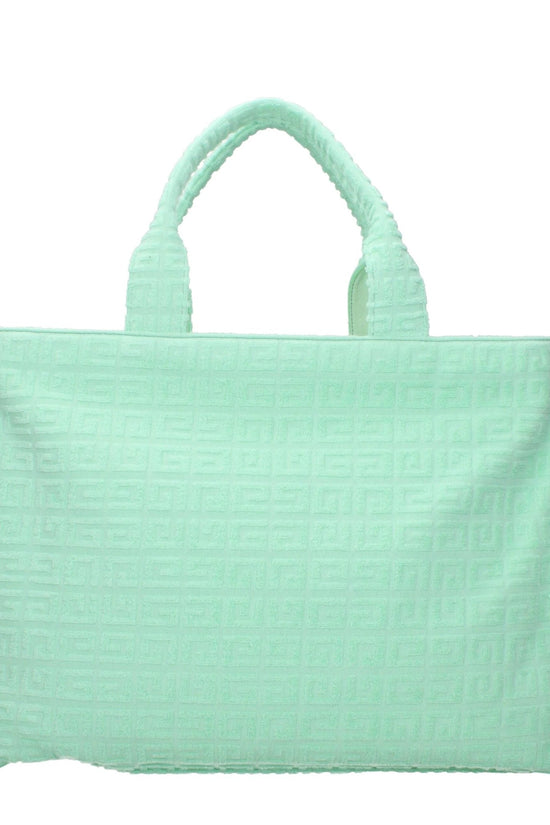 Givenchy Grüne Stoffhandtasche by Givenchy