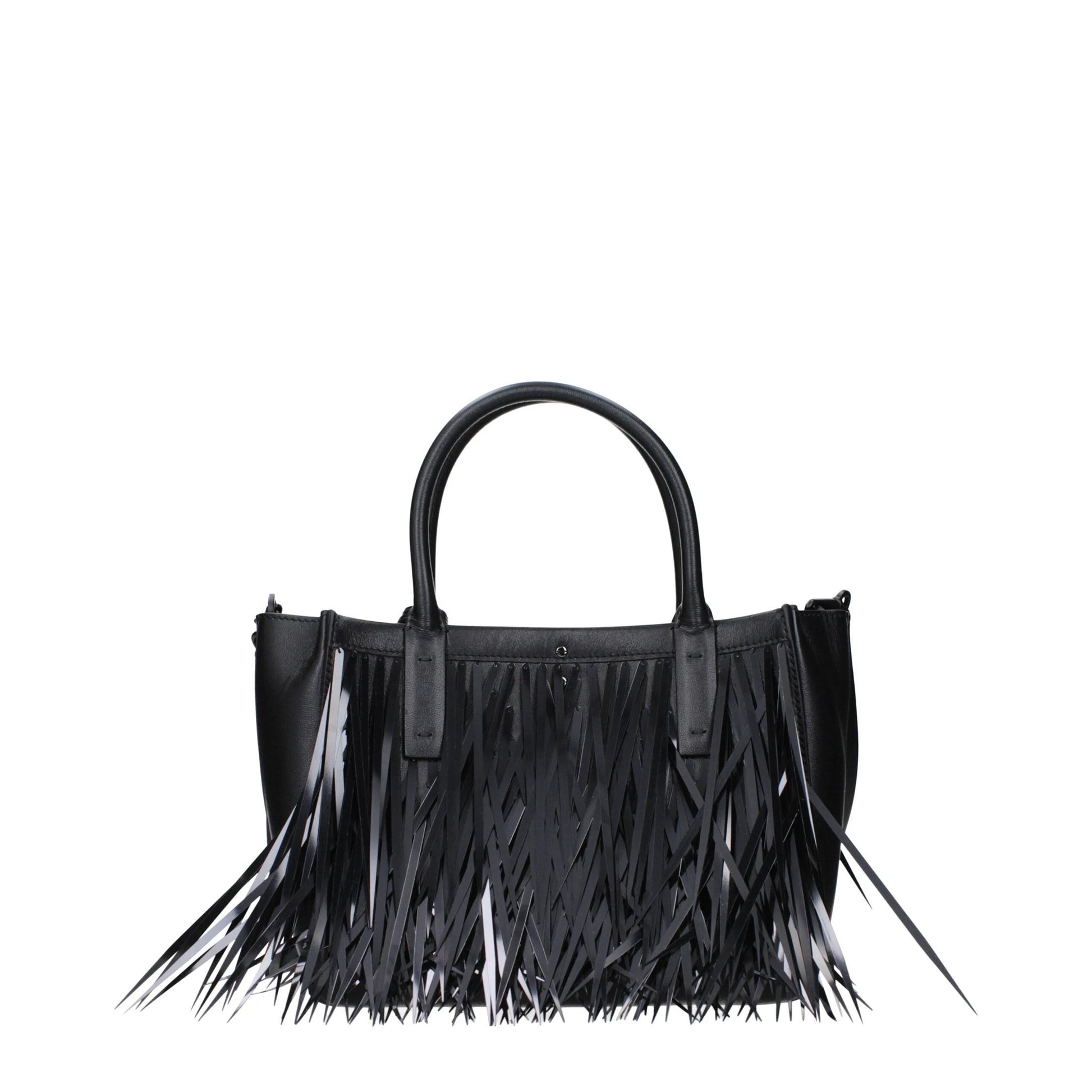 Valentino Garavani Schwarze Lederhandtasche by Valentino Garavani