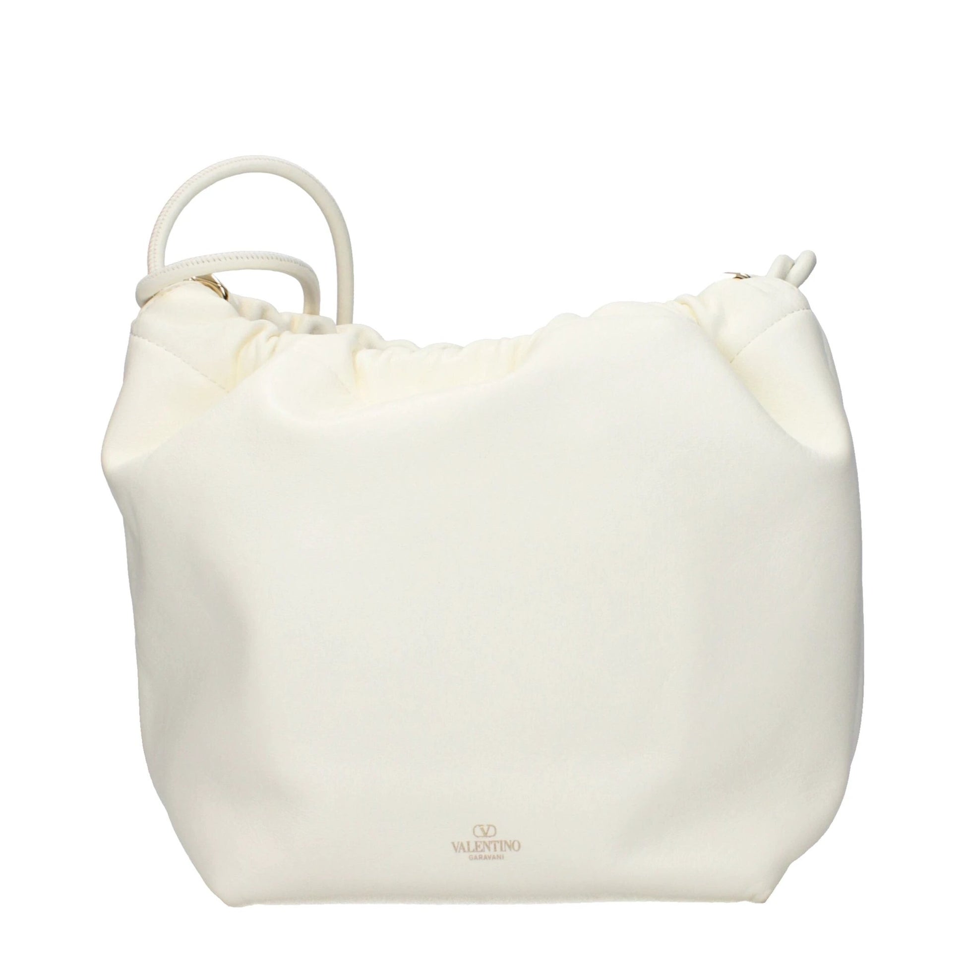 Valentino Garavani Schultertasche aus beigem Leder by Valentino Garavani