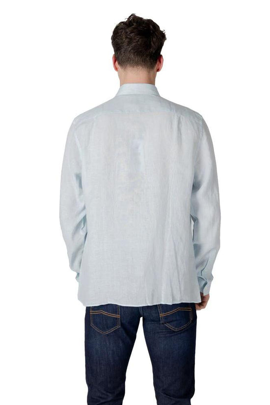 Lacoste Blaues Leinenhemd by Lacoste