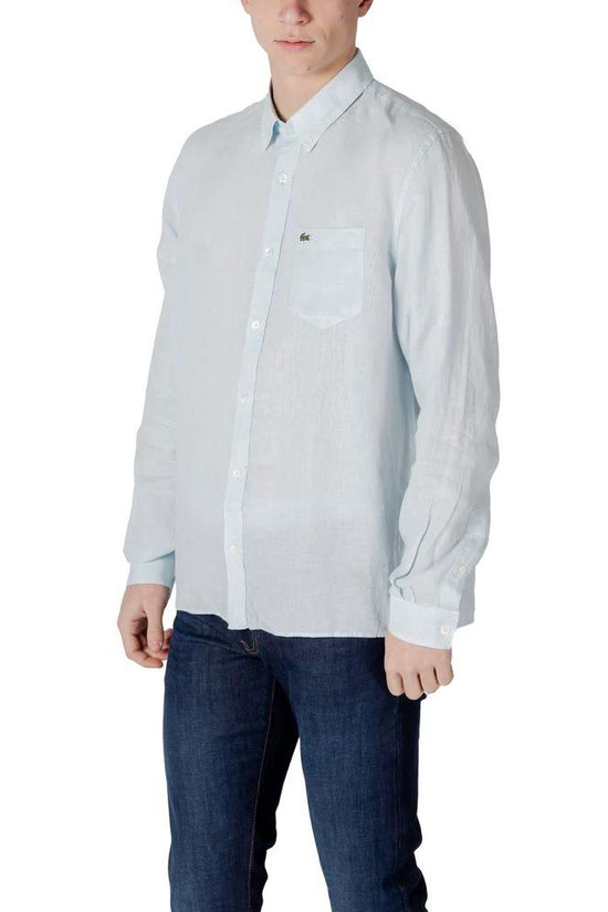 Lacoste Blaues Leinenhemd by Lacoste