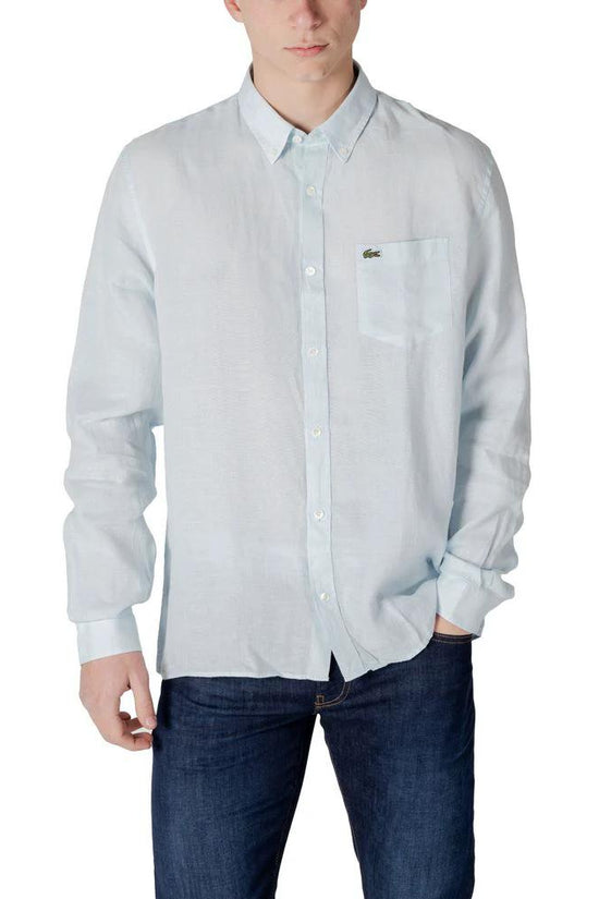 Lacoste Blaues Leinenhemd by Lacoste