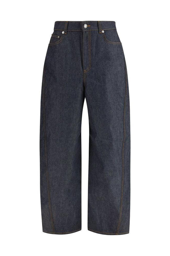 Givenchy Blaue Baumwollhose für die Freizeit by Givenchy