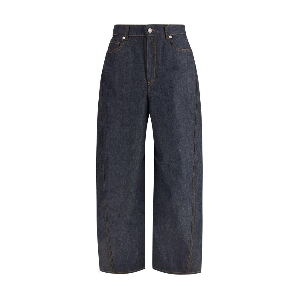Givenchy Blaue Baumwollhose für die Freizeit by Givenchy