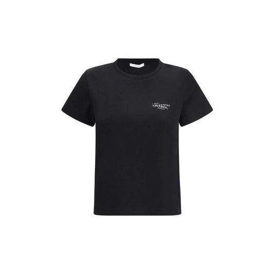 Givenchy Schwarzes Baumwoll-T-Shirt by Givenchy
