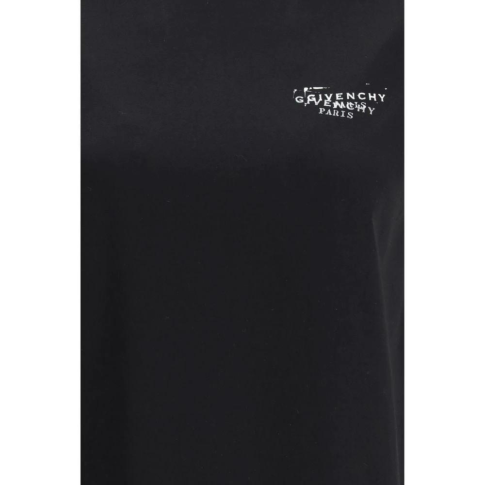 Givenchy Schwarzes Baumwoll-T-Shirt by Givenchy