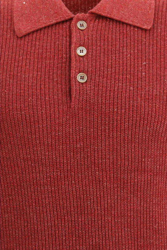Brunello Cucinelli Mehrfarbiges Polo-Shirt aus Baumwolle by Brunello Cucinelli
