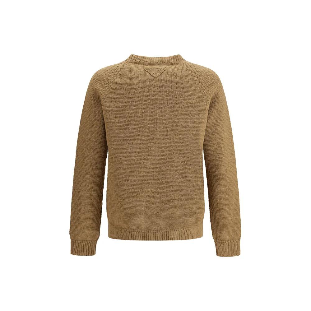Prada Beige Woll-Sweatshirt by Prada