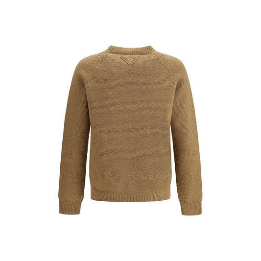 Prada Beige Woll-Sweatshirt by Prada