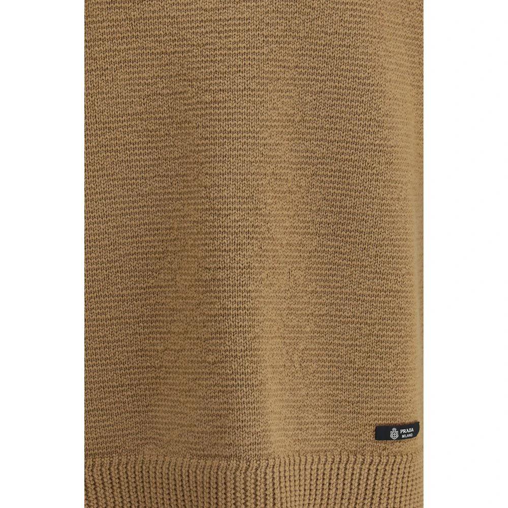 Prada Beige Woll-Sweatshirt by Prada