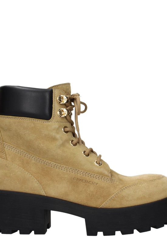 Givenchy Braune Lederstiefeletten by Givenchy