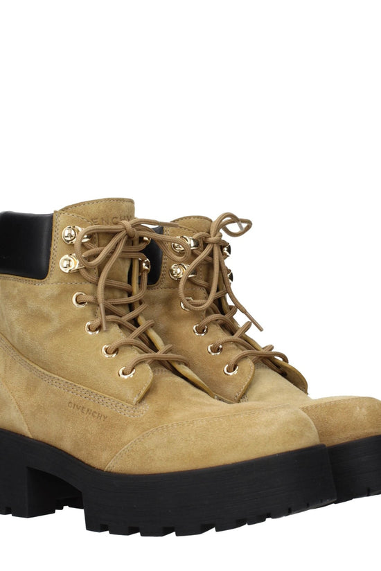 Givenchy Braune Lederstiefeletten by Givenchy
