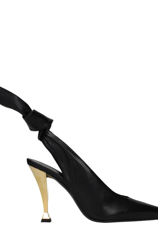Givenchy Schwarze Leder Pumps mit hohem Absatz by Givenchy
