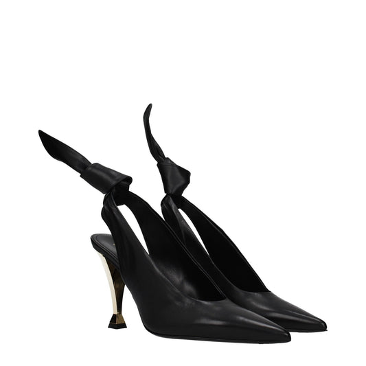 Givenchy Schwarze Leder Pumps mit hohem Absatz by Givenchy