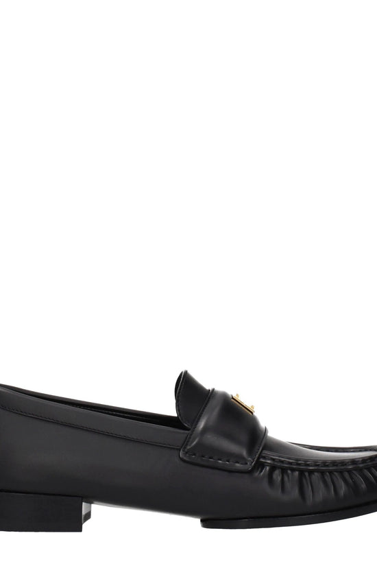 Givenchy Schwarze Loafer aus Leder zum Hineinschlüpfen by Givenchy