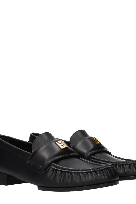 Givenchy Schwarze Loafer aus Leder zum Hineinschlüpfen by Givenchy