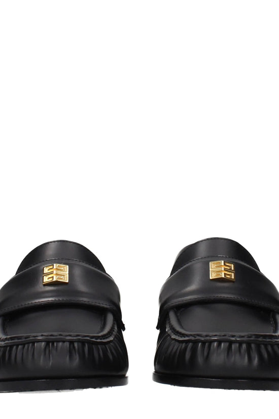 Givenchy Schwarze Loafer aus Leder zum Hineinschlüpfen by Givenchy