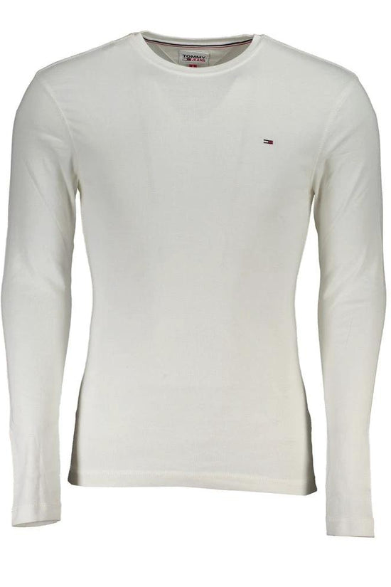 Tommy Hilfiger Weißes Baumwoll-T-Shirt für Herren by Tommy Hilfiger