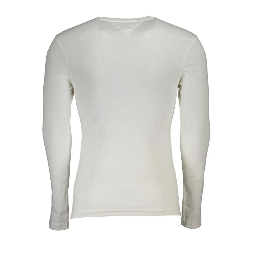 Tommy Hilfiger Weißes Baumwoll-T-Shirt für Herren by Tommy Hilfiger