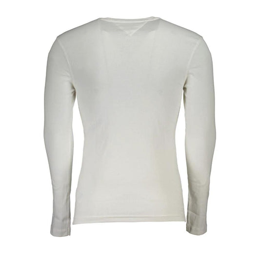 Tommy Hilfiger Weißes Baumwoll-T-Shirt für Herren by Tommy Hilfiger