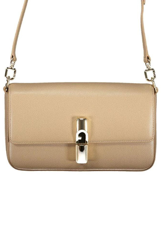 Furla Beige Leder Damentasche by Furla