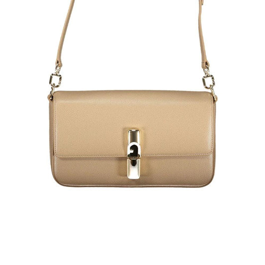 Furla Beige Leder Damentasche by Furla