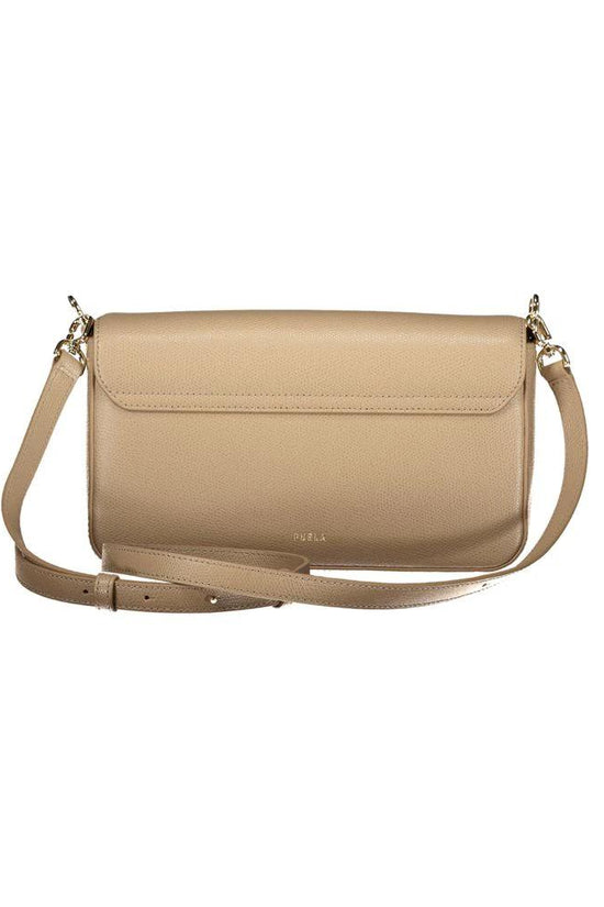 Furla Beige Leder Damentasche by Furla