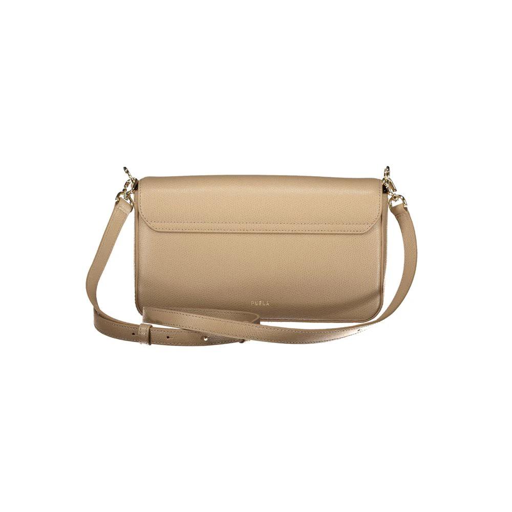 Furla Beige Leder Damentasche by Furla