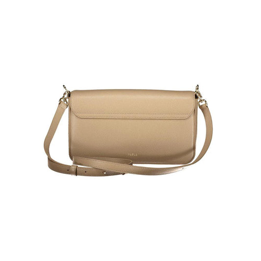 Furla Beige Leder Damentasche by Furla