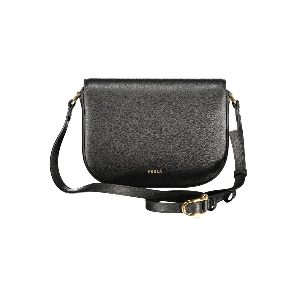 Furla Nero Leder Crossbody für Damen by Furla