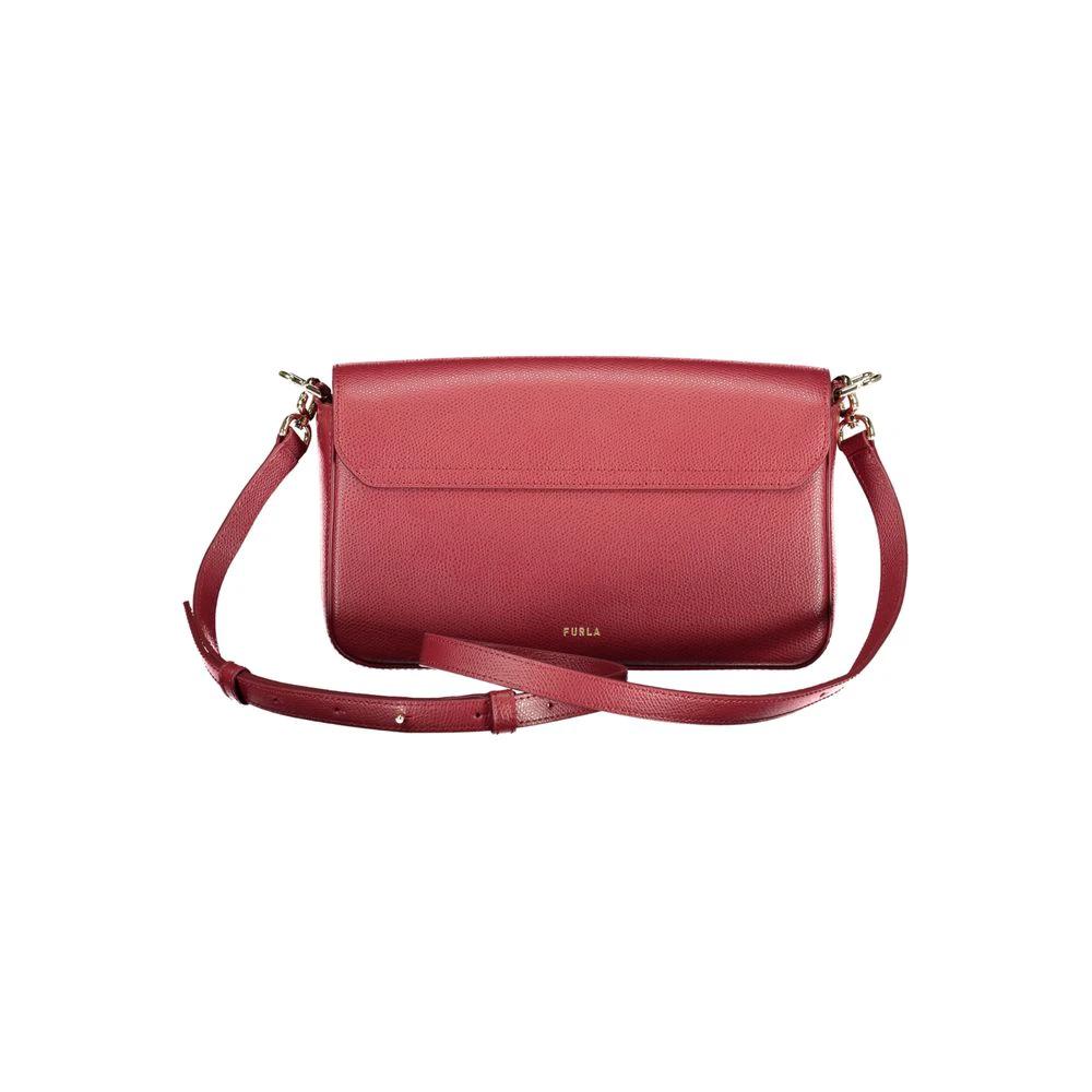 Furla Rosso Leder Damentasche by Furla
