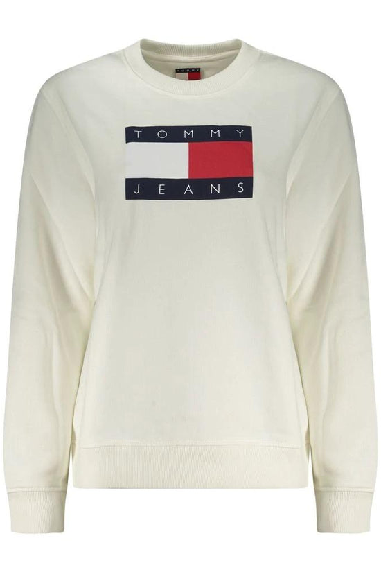 Tommy Hilfiger Bianco Baumwoll-Sweatshirt für Damen by Tommy Hilfiger
