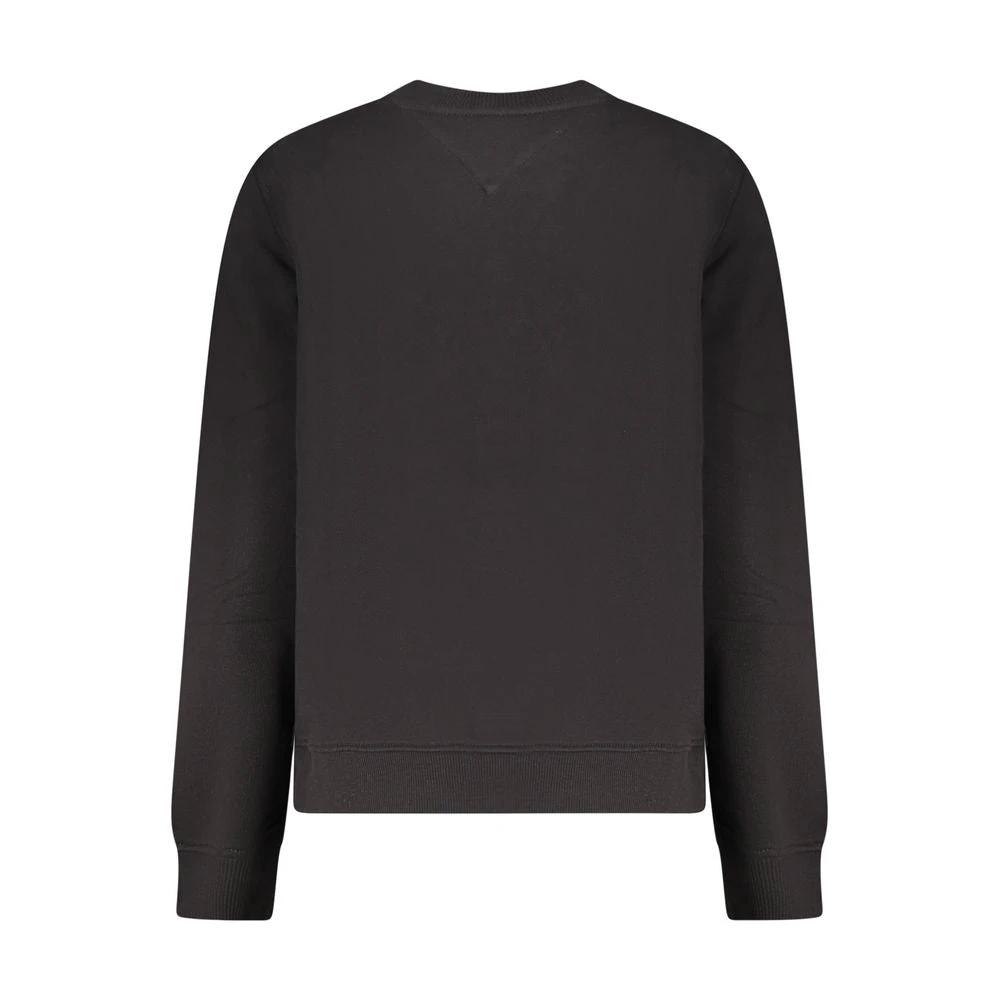 Tommy Hilfiger Schwarzer Baumwoll-Sweatshirt für Damen by Tommy Hilfiger