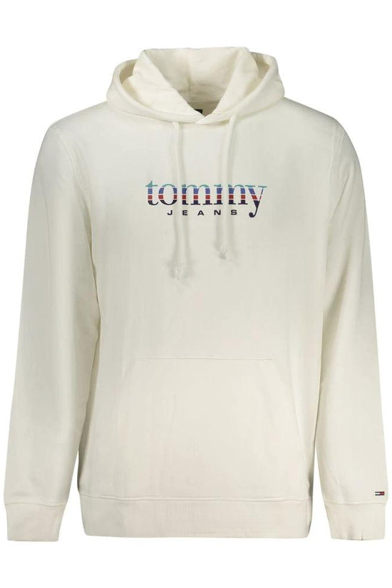 Tommy Hilfiger Weiße Baumwoll-Kapuzenpullover für Herren by Tommy Hilfiger