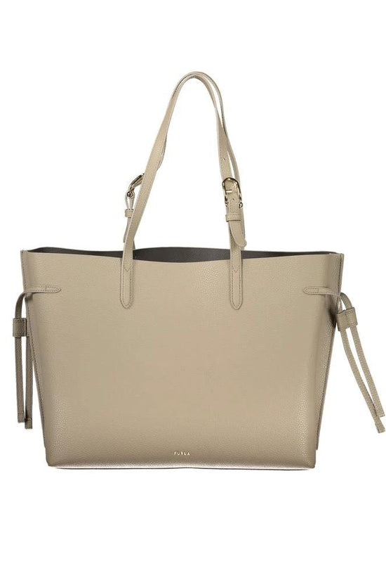 Furla Beige Leder Damentasche by Furla