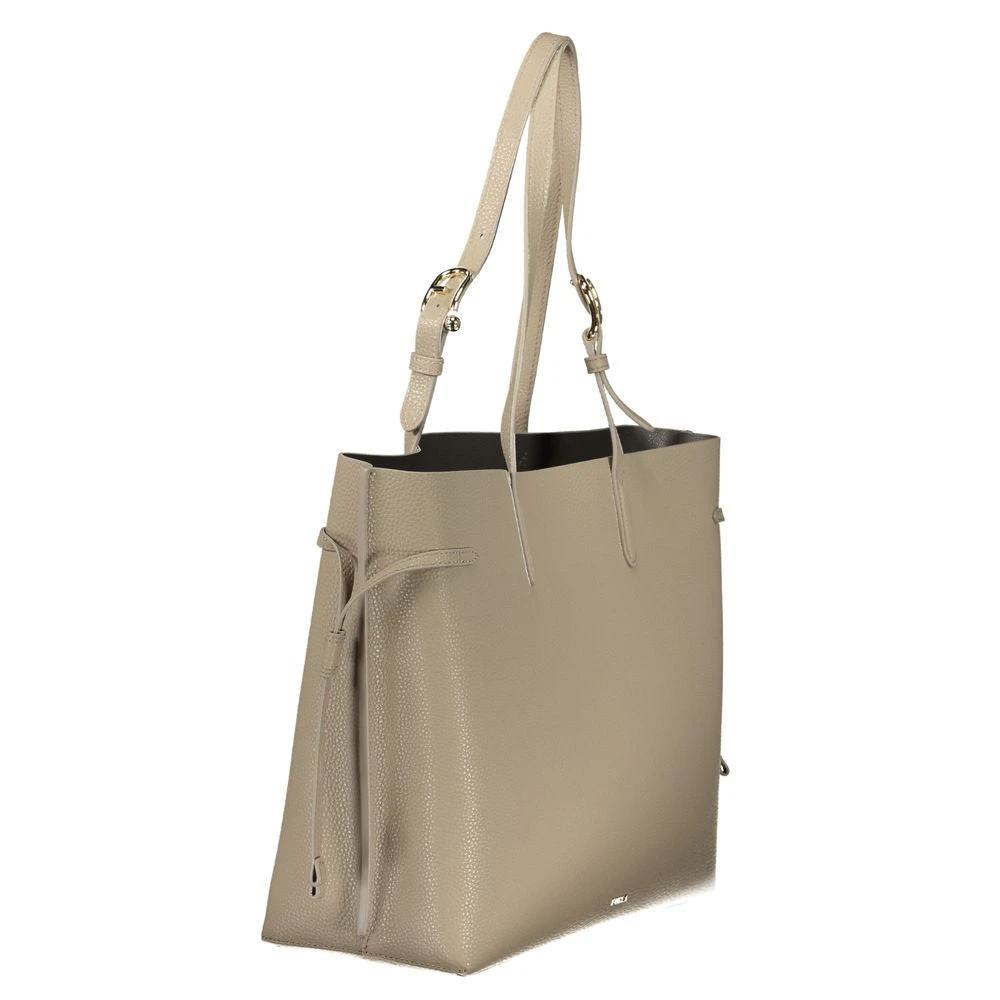 Furla Beige Leder Damentasche by Furla